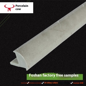 Tiras de borde de azulejo de <span class=keywords><strong>cerámica</strong></span> de diseño moderno, protectores de esquina de arco de <span class=keywords><strong>plástico</strong></span> de piedra, líneas de esquina de azulejo sólido <span class=keywords><strong>para</strong></span> aplicación de baño - Product Image 2
