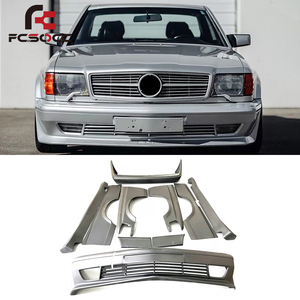 Kit carrosserie large FRP pour <span class=keywords><strong>Mercedes</strong></span>-<span class=keywords><strong>Benz</strong></span> <span class=keywords><strong>C126</strong></span> <span class=keywords><strong>560</strong></span> <span class=keywords><strong>SEC</strong></span> <span class=keywords><strong>AMG</strong></span> Style : Pare-chocs avant, extensions d'ailes, jupes latérales, pare-chocs arrière - Product Image 1