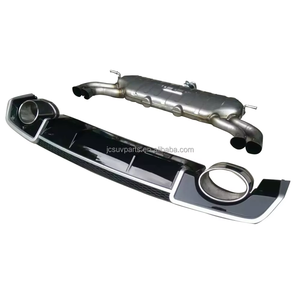 Punte di Scarico RS3 con Diffusore Paraurti Posteriore per <span class=keywords><strong>Audi</strong></span> <span class=keywords><strong>A3</strong></span> 8V <span class=keywords><strong>Sportback</strong></span> - Product Image 6