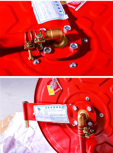 Flexible Manual Swing Fire <strong>Hose</strong> Reel Cabinet <strong>Rubber</strong> Fire <strong>Hose</strong> Reels with Manual Feature Firefighting Equipment Accessory - Product Image 5