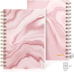 Cuaderno Espiral de Cuero con Papel Grueso Premium A5, Muestra Gratis, Color Personalizado, Agenda Personalizada, Artículos de Papelería, Útiles Escolares, Diario, Cuadernos - Product Image 2
