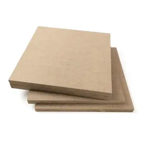 High Quality Poplar Eucalyptus core 3/4' MDF HDF Melamine laminate Medium density fiberboard