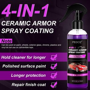 Auto Agent Ceramic Car Wash Fortify Car Nano Ceramic rivestimento rapido <span class=keywords><strong>lucidatura</strong></span> spray Wax - Product Image 3