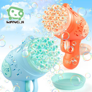 Máquina de burbujas eléctrica automática para niños, juguete de pistola de burbujas de colores - Product Image 2