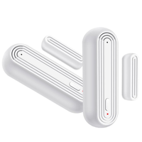 Nouvelle conception de capteur magnétique intelligent WiFi Tuya pour porte et fenêtre avec alarme