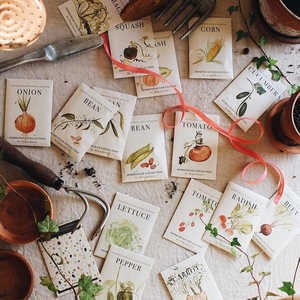 Kit de collecte de sacs en fibres végétales de style campagnard l'utilisation de Homestead pour le sol - Product Image 3