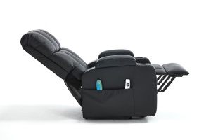 Elektrikli masaj yatar koltuk 8 nokta silindirleri ile ısıtma USB tip C şarj ev ofis için sıfır yerçekimi tam vücut Shiatsu - Product Image 3