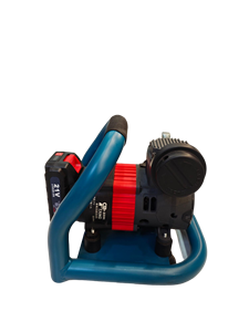 Compresseur d'air portable 21V 2600 tr/min, sans huile, type piston, moteur DC, pression réglable pour outils pneumatiques - Product Image 6