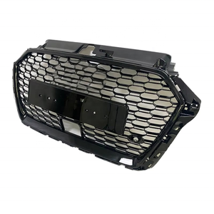 Griglia Anteriore a Nido d'Ape Stile RS3 Nero Lucido con ACC per <span class=keywords><strong>Audi</strong></span> <span class=keywords><strong>A3</strong></span> 8V Facelift Galvanizzata 2017 2018 2019 <span class=keywords><strong>2020</strong></span> - Product Image 6