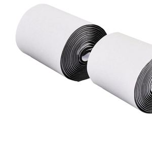 Bande auto-adhésive double face à crochets et boucles de 10 cm x 1 m avec support polyvalent pour diverses applications - Product Image 1