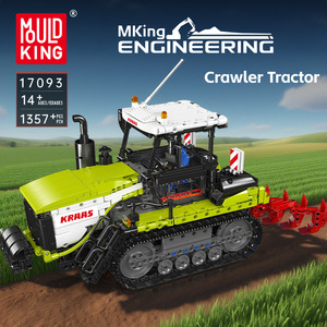 17093 Tractor de Ingeniería Eléctrico a Control Remoto, Juguete Educativo de Bloques de Construcción para Niños, Regalo de Cumpleaños - Product Image 2