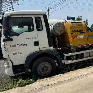 Camión Bomba de Concreto Modelo 2018 HBC10020K de Alta Eficiencia 100m³/h con Motor Diésel sobre Chasis HOWO para Proyectos de Construcción - Product Image 1