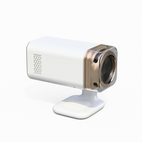 Nouveau projecteur intelligent mini portable 2026 avec support rotatif à 180 degrés, Type-C, Android 14.0, 250 ANSI, 1080P