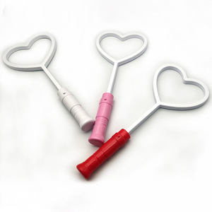 Varitas de neón LED para fiestas, directamente de fábrica, varita mágica con corazón y estrella intermitentes, novedades para fiestas de cumpleaños infantiles, para Pascua y Halloween - Product Image 5