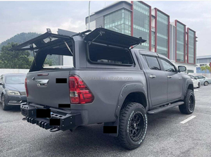 <span class=keywords><strong>Pick</strong></span> <span class=keywords><strong>up</strong></span> Truck 4X4 Accessoires de voiture Couvre-lit rigide en acier inoxydable Plateau et auvent en fer pour <span class=keywords><strong>Hilux</strong></span> Revo 2015-2024 - Product Image 3