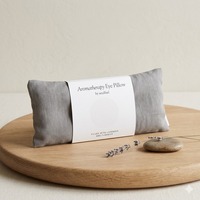 Coussin pour les yeux en lin naturel à 100 %, à la lavande, respirant, lesté, pour la méditation, cadeau pour les peaux sensibles