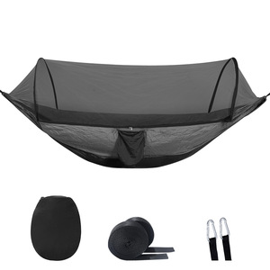 Hamac de parachute d'extérieur imperméable, anti-UV et anti-moustiques avec auvent, hamac de camping en nylon - Product Image 6