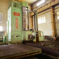 Machine d'alésage et de fraisage CNC sur pied d'occasion, haute rigidité, pour travaux de découpe lourds