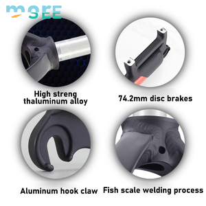 Seemore xe đạp leo núi dĩa cứng nhắc MTB cứng nhắc ngã ba Đĩa Phanh Xe Đạp Hợp kim nhôm cứng nhắc ngã ba - Product Image 2