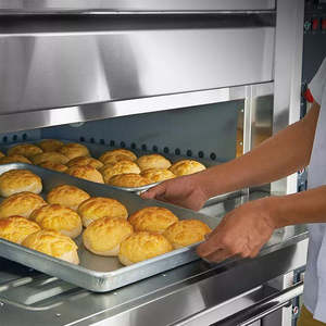 เตาอบพิซซ่าแก๊ส 3 ชั้น สำหรับอบขนมปัง ขนมเค้ก ขนมอบ และอาหารอื่นๆ  6 ถาด  <span class=keywords><strong>อเนกประสงค์</strong></span> - Product Image 3