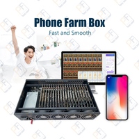 Alat Otomatisasi Pertanian Smartphone Cerdas Adapter L Board JYWD Sasis Hitam RAM 64GB Bekas Kontrol Batch Pertumbuhan Facebook