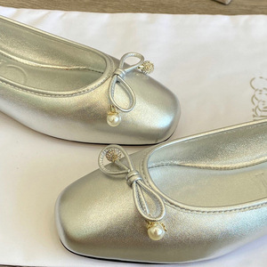Zapatos <span class=keywords><strong>de</strong></span> <span class=keywords><strong>Ballet</strong></span> <span class=keywords><strong>de</strong></span> Punta Planos <span class=keywords><strong>de</strong></span> <span class=keywords><strong>Cuero</strong></span> Genuino <span class=keywords><strong>de</strong></span> Alta Calidad, Serie Original, Nuevo Estilo, para Mujer - Product Image 6