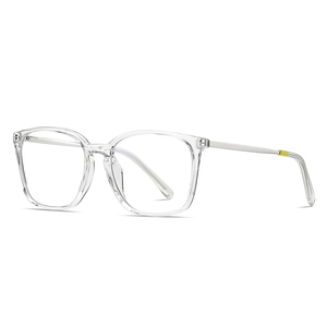 Gafas ópticas cuadradas neutras a <span class=keywords><strong>la</strong></span> moda TR90 con luz anti-azul Colores de Marco opcionales negro azul gris - Product Image 2
