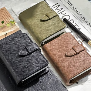 Agenda in Pelle M5 Stile Vintage con Fogli Mobili, Pianificatore Giornaliero, Pagine Personalizzabili, 40 Fogli di Carta Offset per Affari - Product Image 2