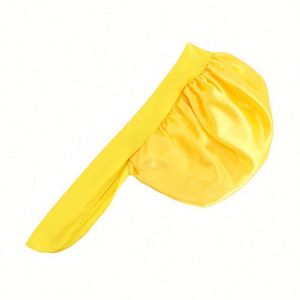 Superbe Bonnet en Satin Uni Tendance pour Enfants – Vente Flash – Bonnet Bébé en Satin Réglable avec Lien – Vente en Gros - Product Image 5