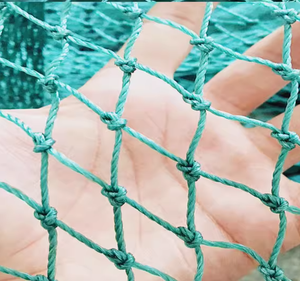 Approvisionnement d'usine HDPE Multifilament Pêche Chaluts Plage <span class=keywords><strong>Seine</strong></span> Drag Net Grand Flotteur PP Matériel Filet Filet De Pêche Cage Double Noeud - Product Image 4