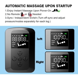 Nhà máy OEM 510K chân nén khởi động phục hồi không khí không dây chân massage nén khởi động cho phù nề chân Massager - Product Image 2