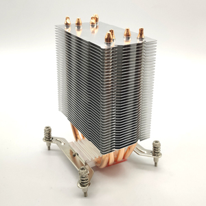 Ventilateur de refroidissement pour ordinateur <span class=keywords><strong>AVC</strong></span> Gaming 1151 1155 AMD PC Refroidissement 12e génération 90 mm AMD 4 caloducs en cuivre aluminium Refroidisseur de processeur - Product Image 4