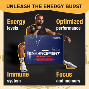 NUEVOS productos Maca Ginseng Películas orales Proveedor Hierbas naturales Hombres Polvo Energía OEM Maca Ginseng Películas orales - Product Image 3