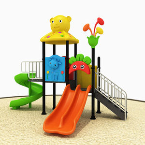 Jardin extérieur pas cher petite aire de jeux extérieure avec toboggan tous temps pour les espaces ouverts - Product Image 1