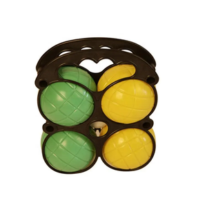 Vente en gros <span class=keywords><strong>Boule</strong></span> de <span class=keywords><strong>pétanque</strong></span> en <span class=keywords><strong>bois</strong></span> personnalisée avec boccia en <span class=keywords><strong>bois</strong></span> Jeu de jardin 7cm certifié FSC EN71 - Product Image 3