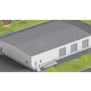 Construction Prefabricated And Prefab Workshop / Office Warehouse Steel Structure Building Warehouse