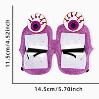 Lunettes de fête à motif chauve-souris de haute qualité, accessoires de photomaton effrayants pour Halloween, montures à motifs multiples