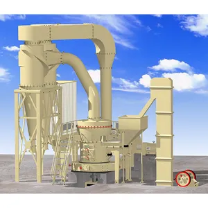 Macchinario minerario calcare Raymond Roller Mill attrezzature per la macinazione Raymond Mill