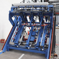 Machine à clouer les palettes en bois de type européen à commande PLC entièrement automatique et à haute efficacité