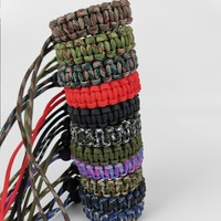 Sangle de poignet en polyester tressé pour appareil photo, anti-chute, anti-perte, bracelet extérieur, corde de maintien pour la randonnée et l'alpinisme, accessoire de gros