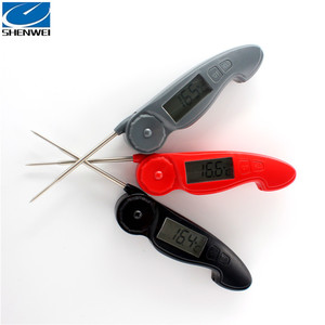 Thermomètre de cuisine numérique <span class=keywords><strong>professionnel</strong></span> personnalisé SW à lecture instantanée pour la <span class=keywords><strong>cuisson</strong></span> au barbecue avec écran LCD rétroéclairé à rotation automatique - Product Image 4