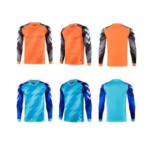 Men's football goalkeeper single piece training football jersey goalkeeper