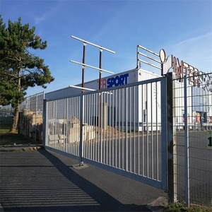 Hiện đại cổ điển thiết kế trang trí dây lưới hàng rào đôi cổng PVC tráng vườn nhà thép thấp sắt nhà máy sử dụng-by nhà sản xuất - Product Image 5