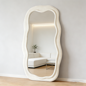 Specchietto per abiti da pavimento di lusso minimalista della camera da letto delle ragazze - Product Image 1