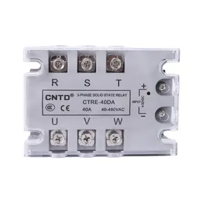 Cntd relé de estado sólido chang, controle de SSR-40DA dc ac 60da 80da 10, CSRE-25DA