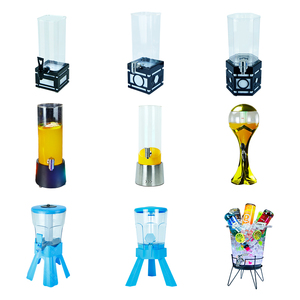 Barra nocturna de fiesta de alta calidad, Cubo de cerveza con luz Led de 3 litros, dispensador de vino, zumo, cerveza, torre de cerveza - Product Image 1