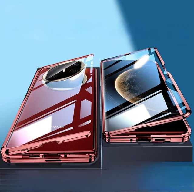 2024 Genuine Leather Luxury Design Waterproof Shockproof Mobile Phone Cases for Mate X6 Honor Magic V3 for Mix Fold 4
