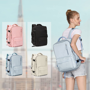 Sac à dos noir multifonction personnalisé de 15.6 pouces pour ordinateur portable Sac à dos étanche intelligent pour étudiants du collège Mochilas - Product Image 2