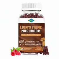 Gummies aux champignons Lion's Mane à marque privée OEM/ODM – Complexe 10x pour la concentration