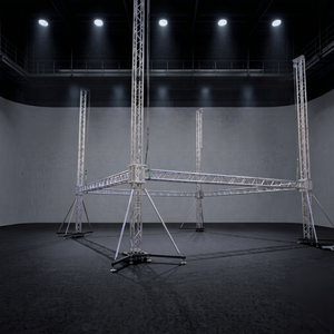 Estructura Modular Cuadrada de Aluminio para Exhibición con Elevador Manual en Oferta - Product Image 1